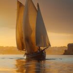 voiles variées d'un bateau illustrées et expliquées